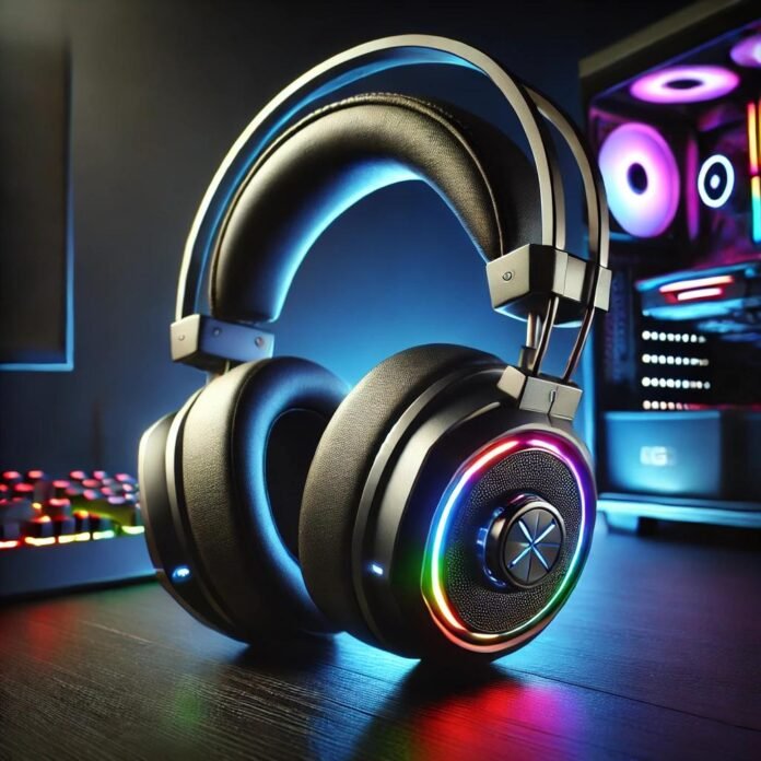 new led lights headphones