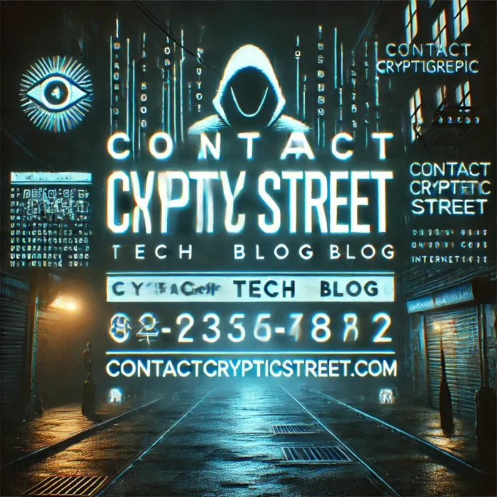 contact crypticstreet.com